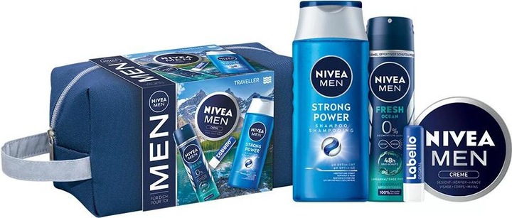 Immagine prodotto Nivea Men Set regalo uomo Traveller (Set per la cura del corpo)