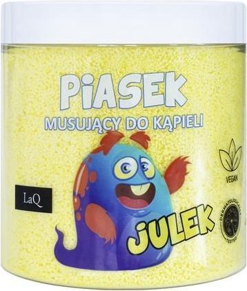 Actual product image Mades Laq Julek Fizzing Bath Sand Yellow 190g (Bath pearls)