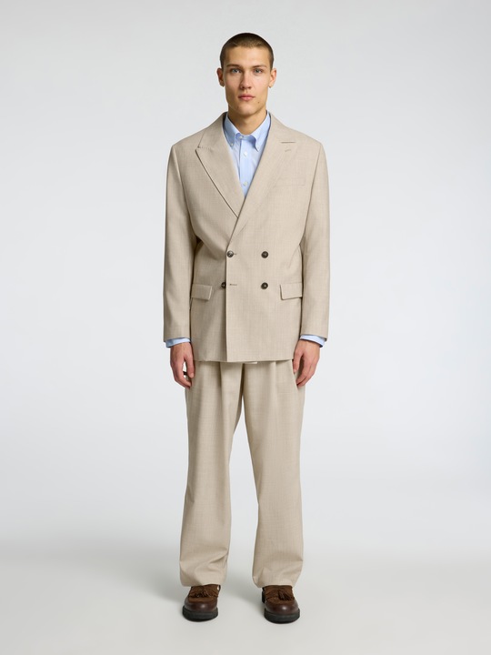 Actual product image Selected Homme 100% Woll Zweireihiger Blazer (50)
