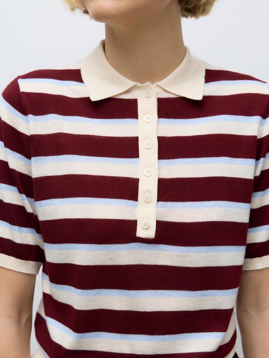 Actual product image Vero Moda AWSIKITA Gestricktes Poloshirt Polo (XS)