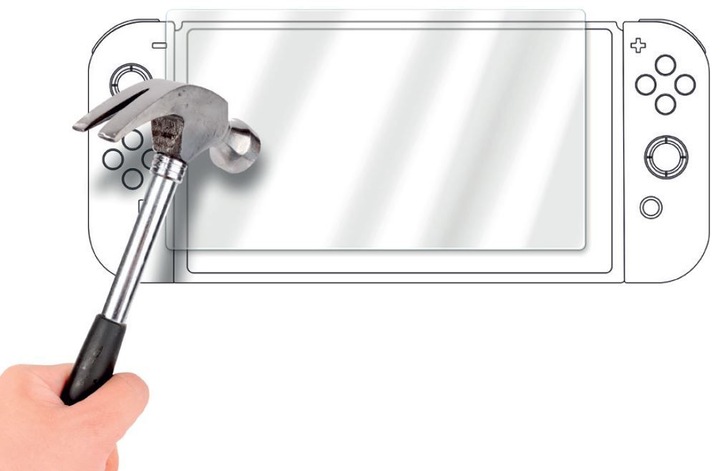 Produktbild Bigben Tempered Glass Screen Protector (Switch Lite)