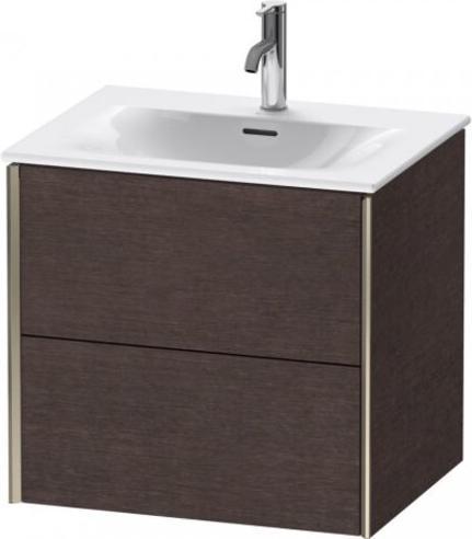 Produktbild Duravit Durait XViu 4132 Waschtischunterbau wandhängend, 2 Schubkästen, für Waschtisch Viu 234463, 610x48