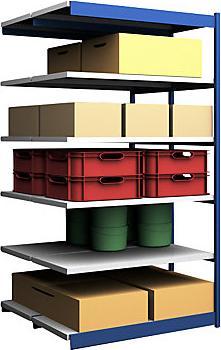 Produktbild kaiserkraft Stabil-Steckregal, doppelseitig