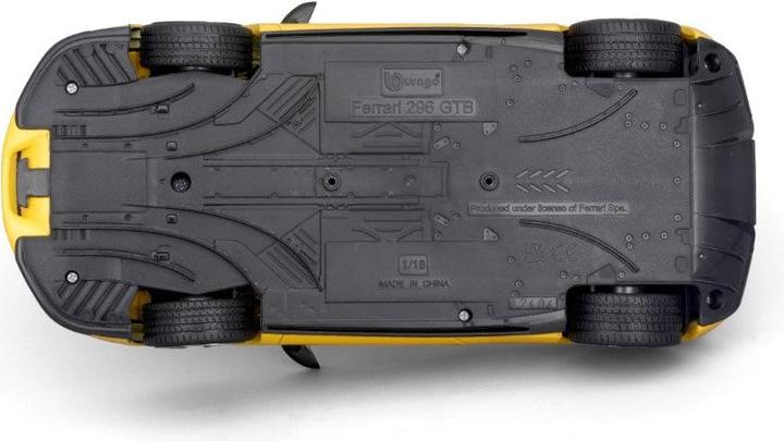 Produktbild Bburago Ferrari R&P 296 GTB 1/18 gelb