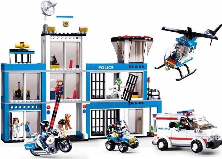 Actual product image Sluban Police Station