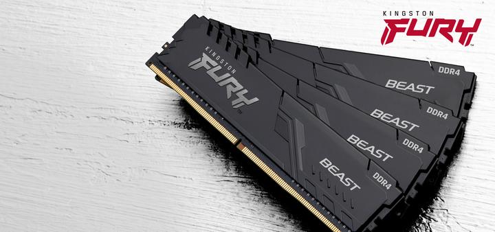 Productafbeelding Kingston FURY Beest (2 x 16GB, 3200 MHz, DDR4 RAM, DIMM 288 pin)