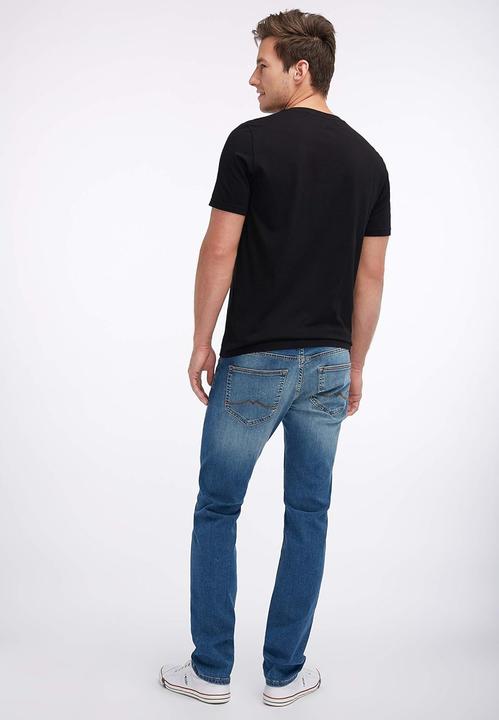 Produktbild Mustang Oregon Tapered Jeans crinkle used rinse (W35/L34)