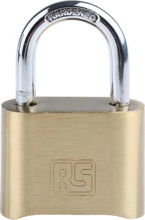Immagine prodotto RS PRO Short Shackle Combination Padlock