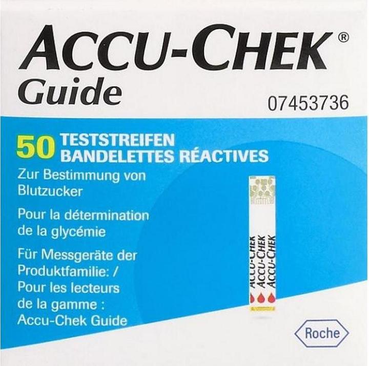 Actual product image Accu-Chek PI-APS) Guide test strips