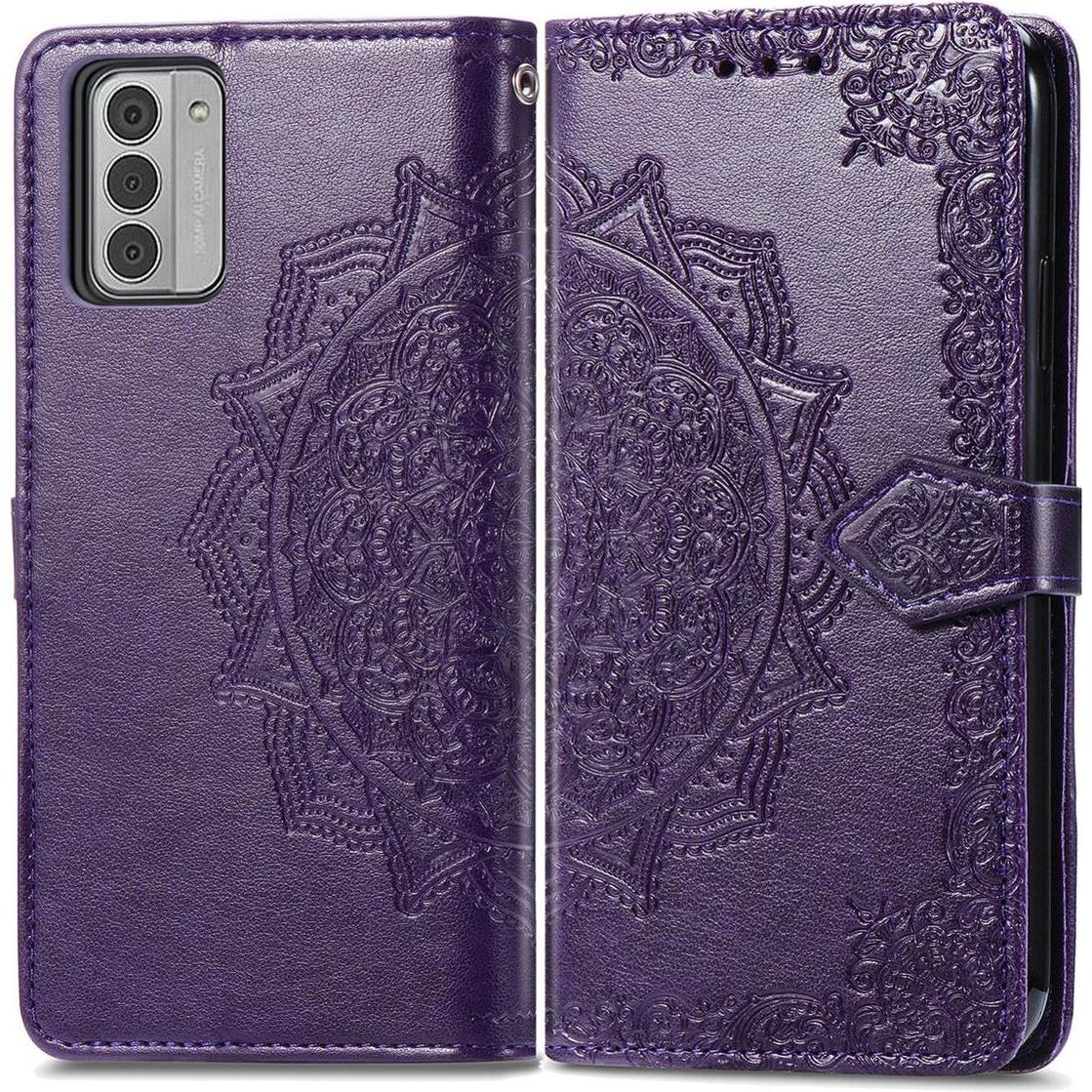 König Design Schutz Handy Hülle für Nokia G42 Case Cover Klapp Tasche Wallet Bumper Etuis Neu (Nokia G42), Smartphone Hü...