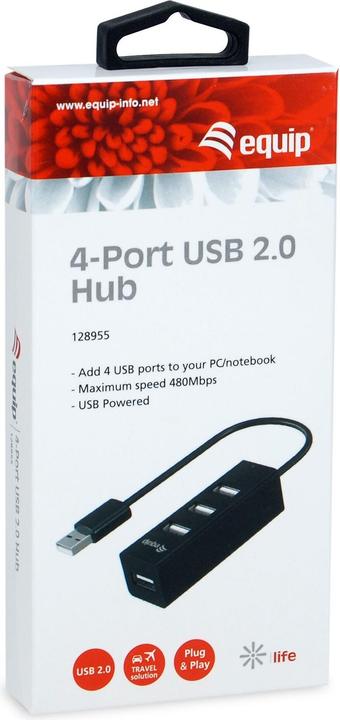 Productafbeelding equip 128955 (USB-A, 4 ports)