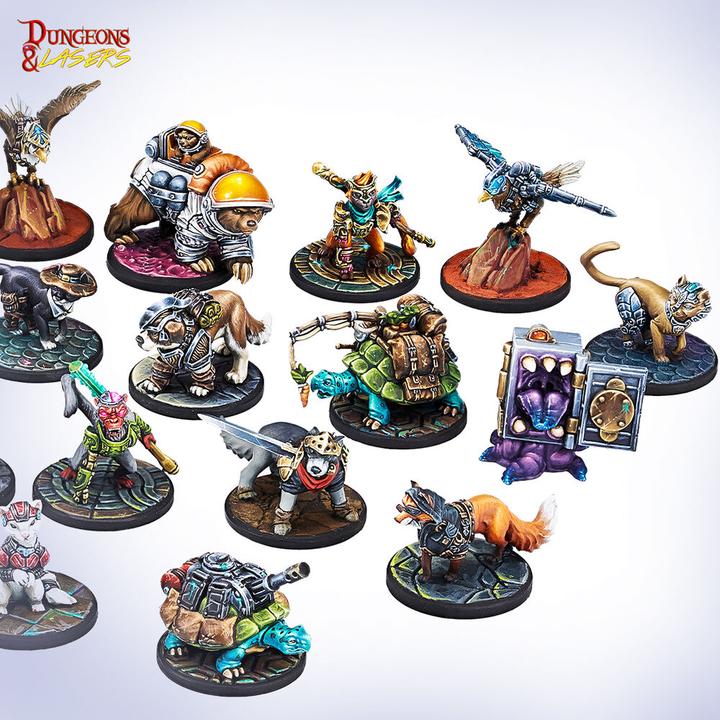 Image du produit Archon Studio Dungeons & Lasers - Compagnons animaux (Anglais)