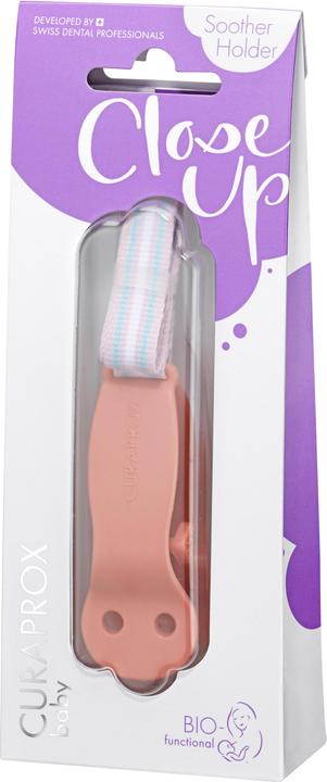 Image du produit Curaprox Bébé Schnullerhalter corail (1 x, dès la naissance)