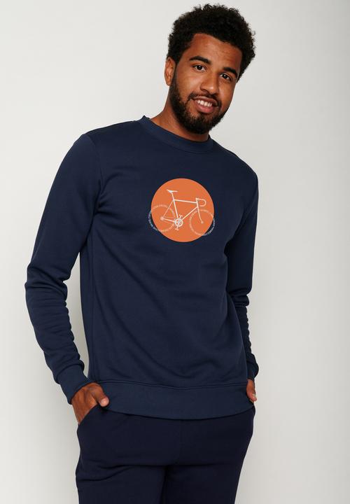 Produktbild Greenbomb Sweatshirt Bike Slogan (L)