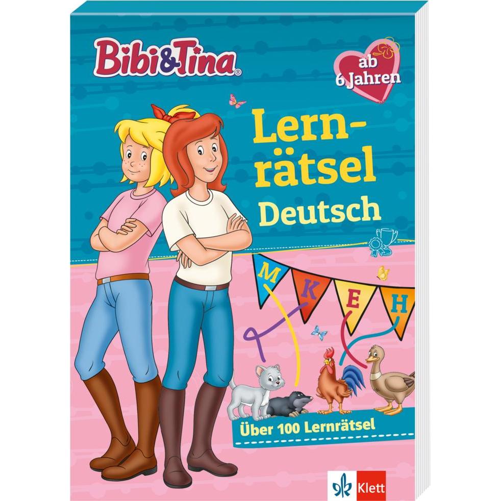 Bibi & Tina: Lernrätsel Deutsch ab 6 Ja, Schulbücher
