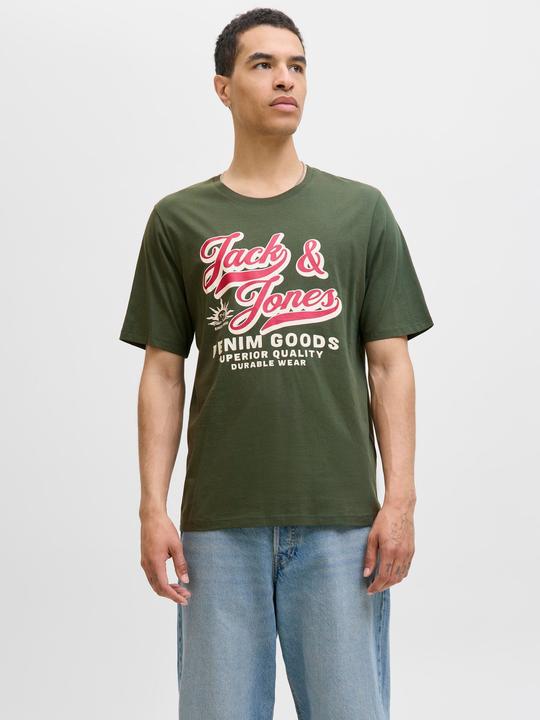 Actual product image Jack & Jones T-Shirt Casual Bequem sitzend JJELOGO TEE O-NECK 5PK (L)