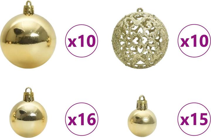 Produktbild vidaXL Künstlicher Weihnachtsbaum (210 cm)