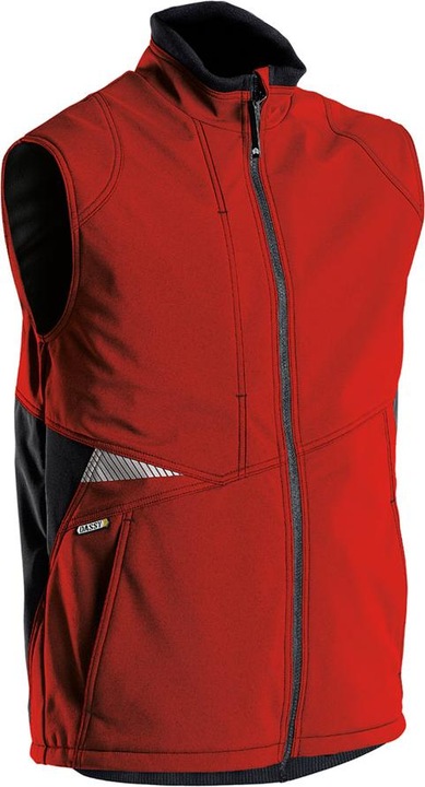 Image du produit Dassy Gilet Softshell Fusion rouge/noir taille 2XL (XXL)