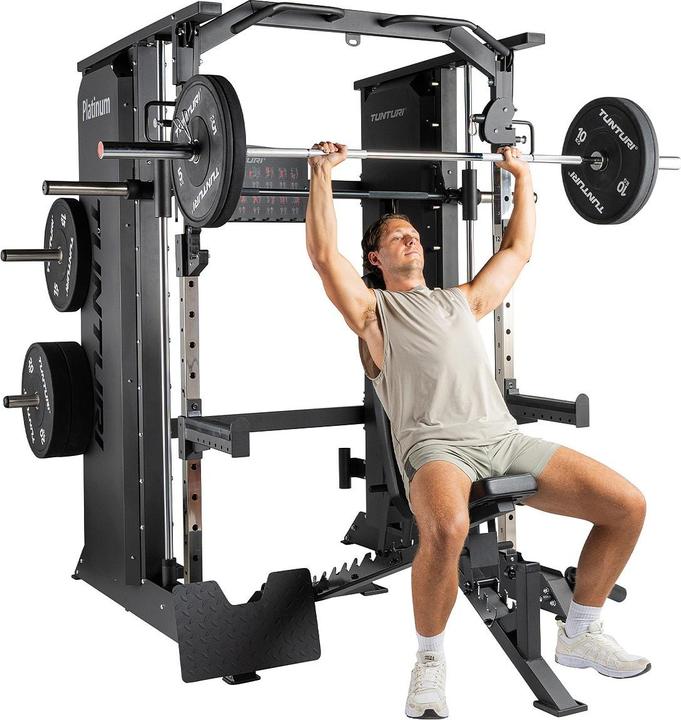 Actual product image Tunturi Platinum Full Smith/Functional Trainer mit Gewichtsstapel