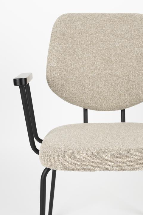 Actual product image White Label Living Zelo Armchair Beige