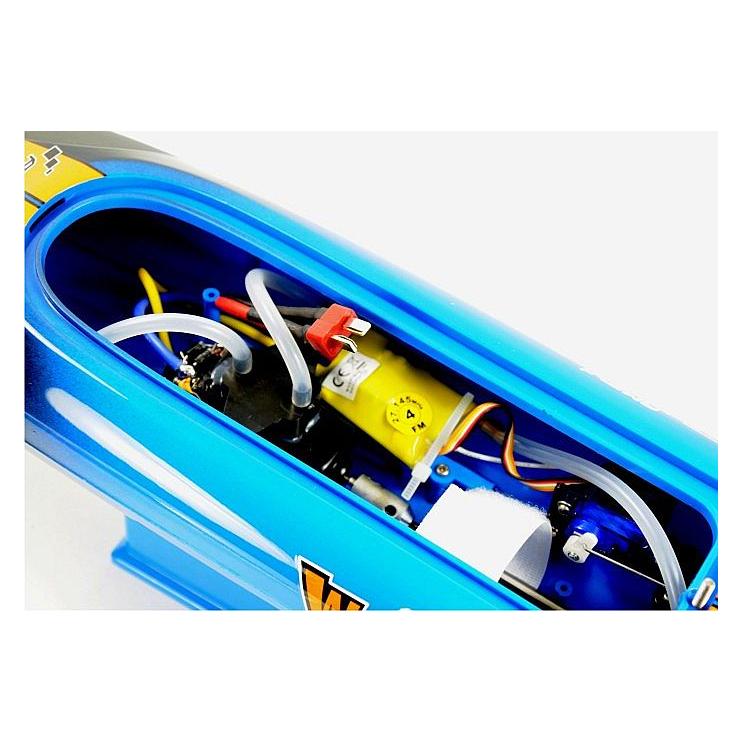Bateau Radiocommandé AMEWI WARRIOR - Moteur Brushless - Testé OK - Occasion