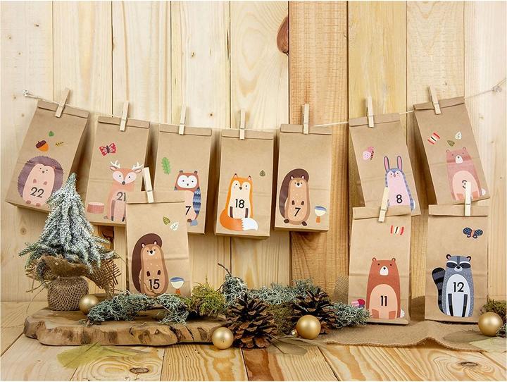 Actual product image Papierdrachen Forest animals