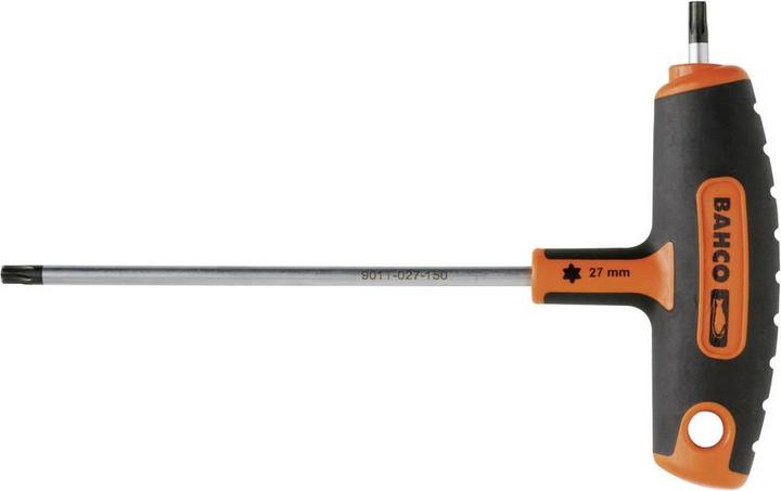 Produktbild Bahco TORX - Schraubendreher mit T-Griff, T27 x 138 mm (Torx (TX))
