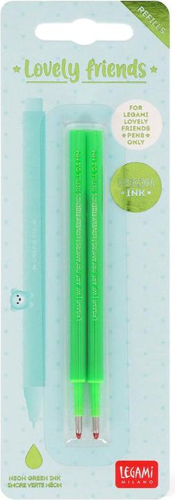 Actual product image Legami Refill neon green 2 pcs (Green, 0.50 mm, 2 pcs.)