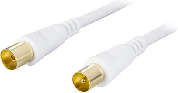 Actual product image Deltaco AN-105 - 5 m - IEC 169-2 ha - IEC 169-2 ho (Antenna cable)