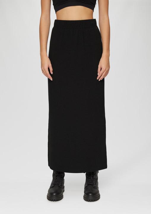 Produktbild s.Oliver Rock Strukturierter Midirock mit Elastikbund (32)