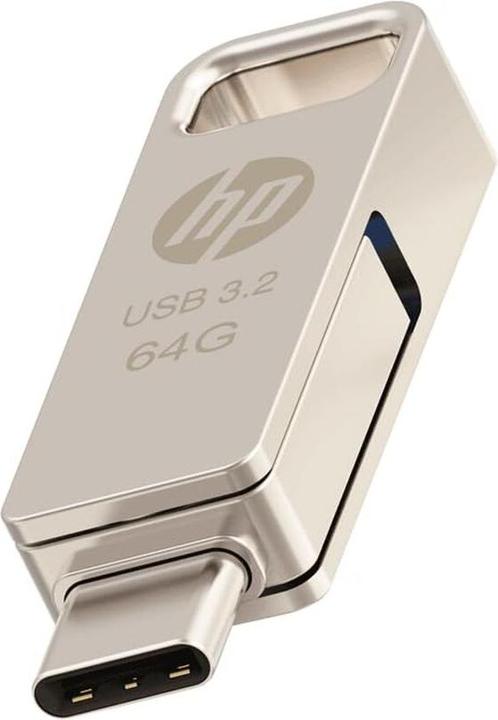 Produktbild HP 64GB x206c OTG Type-C Metal Flash Drive (64 GB, USB-A, USB-C)