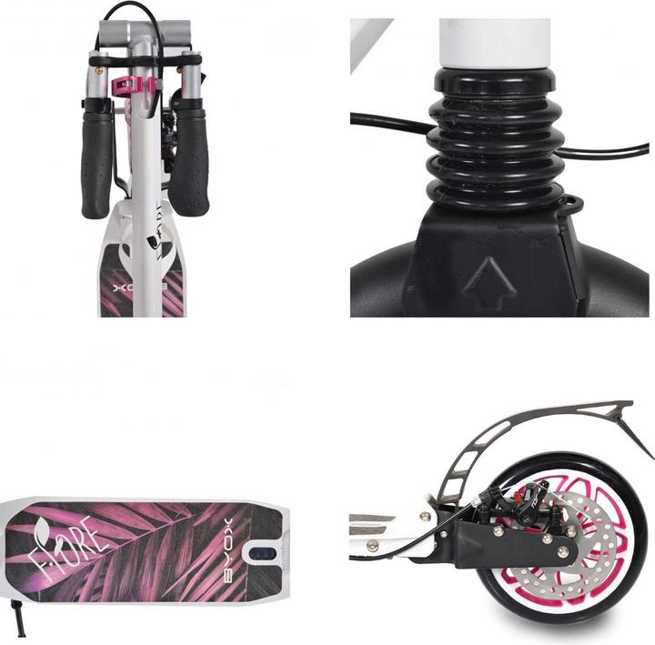 Actual product image Byox Kindrroller Fiore foldable brake