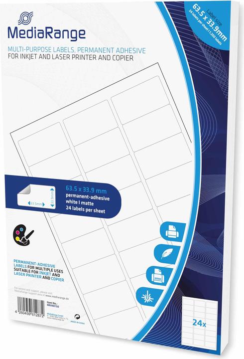 Produktbild MediaRange Etiketten