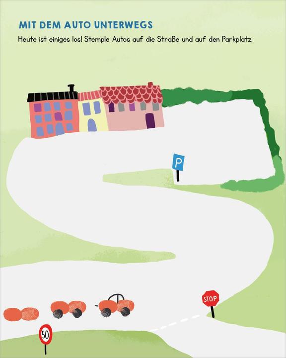 Image du produit Meine allerersten Fingerstempel Fahrzeu