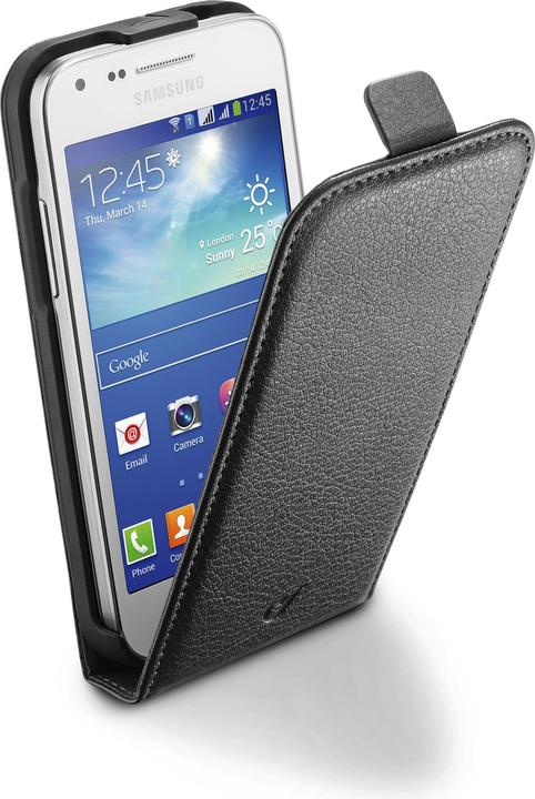 Produktbild Cellularline FLAP flip case for Core Plus, black (Samsung Galaxy Core Plus)