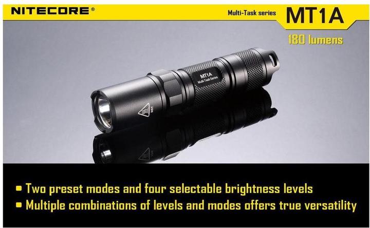 Image du produit Nitecore Mt1a (10.50 cm, 180 lm)