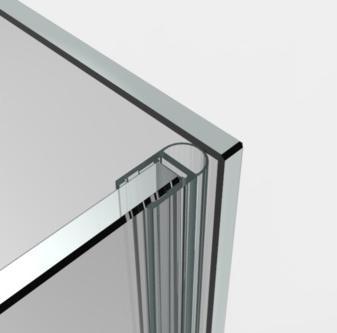 Actual product image Pauli+Sohn Shower door seals