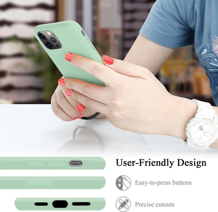 Produktbild Cadorabo TPU Liquid Silicone Case Hülle (Apple iPhone 13 Pro Max)