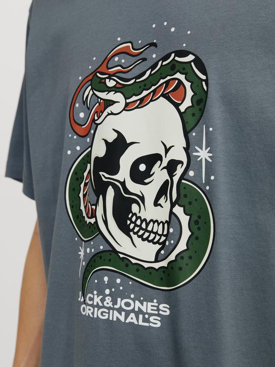 Produktbild Jack & Jones Gedruckt Rundhalsausschnitt T-shirt T-shirt (XS)