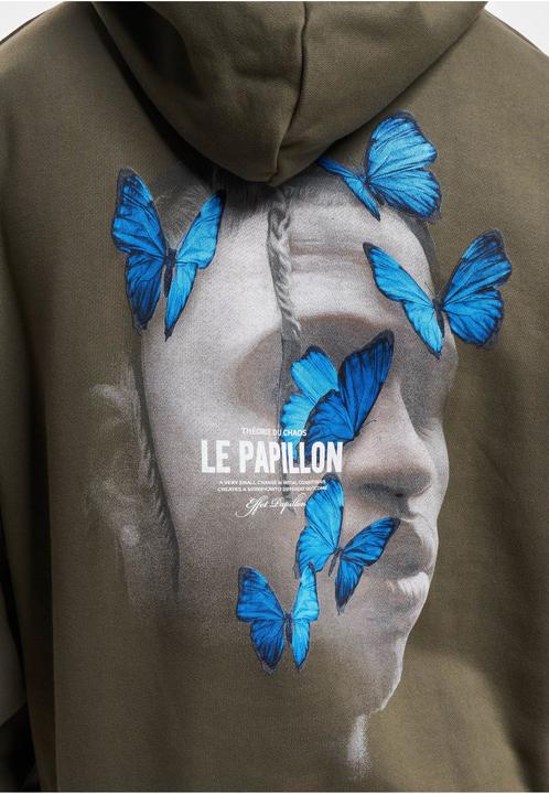 Actual product image Mister Tee Le Papillon Heavy Oversize Hoody - 16423 (XL)