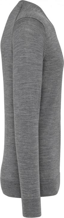 Produktbild Kariban Merino-Pullover mit V-Ausschnitt (S)