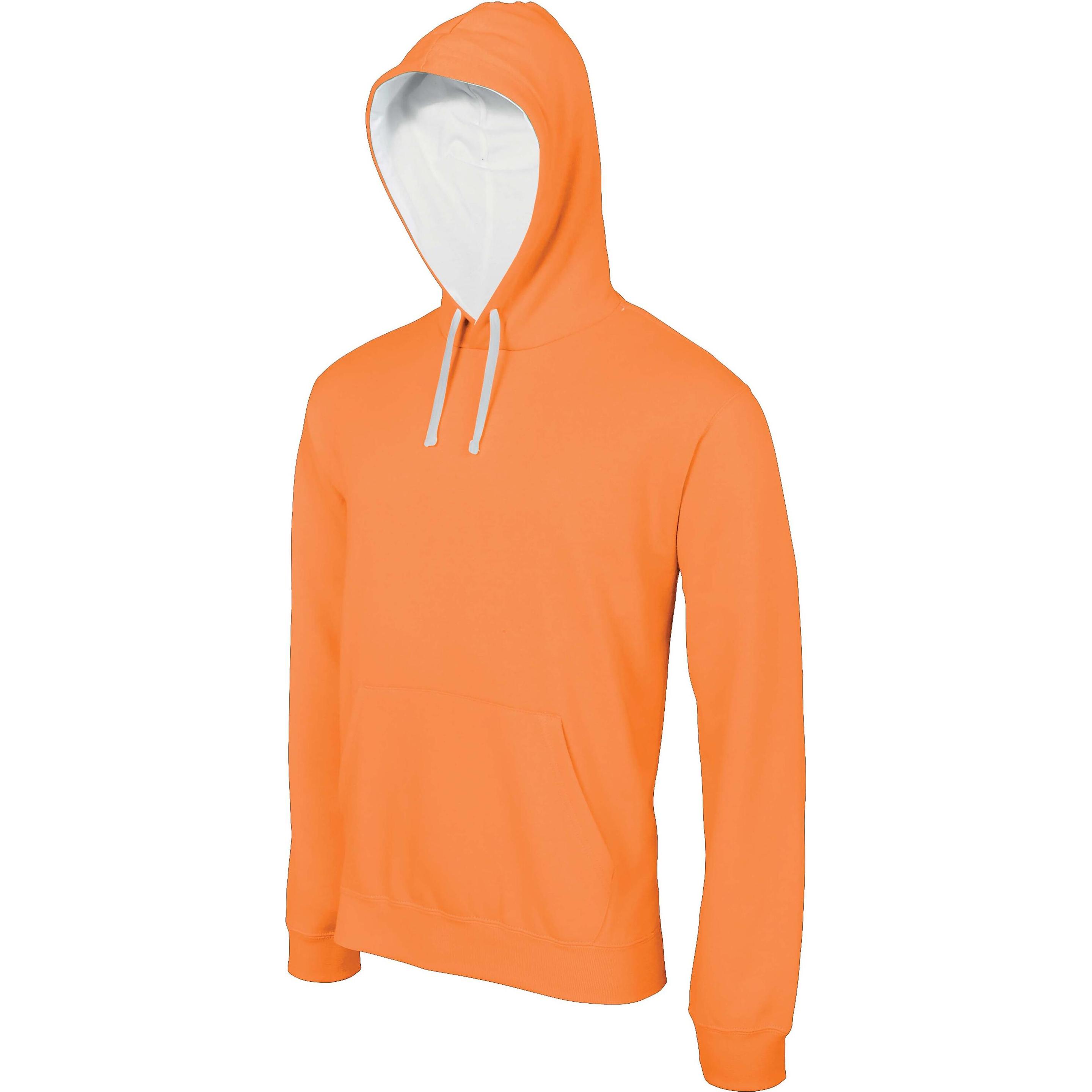 Kariban, Herren, Pullover, Contrastée, Grün, (XS)