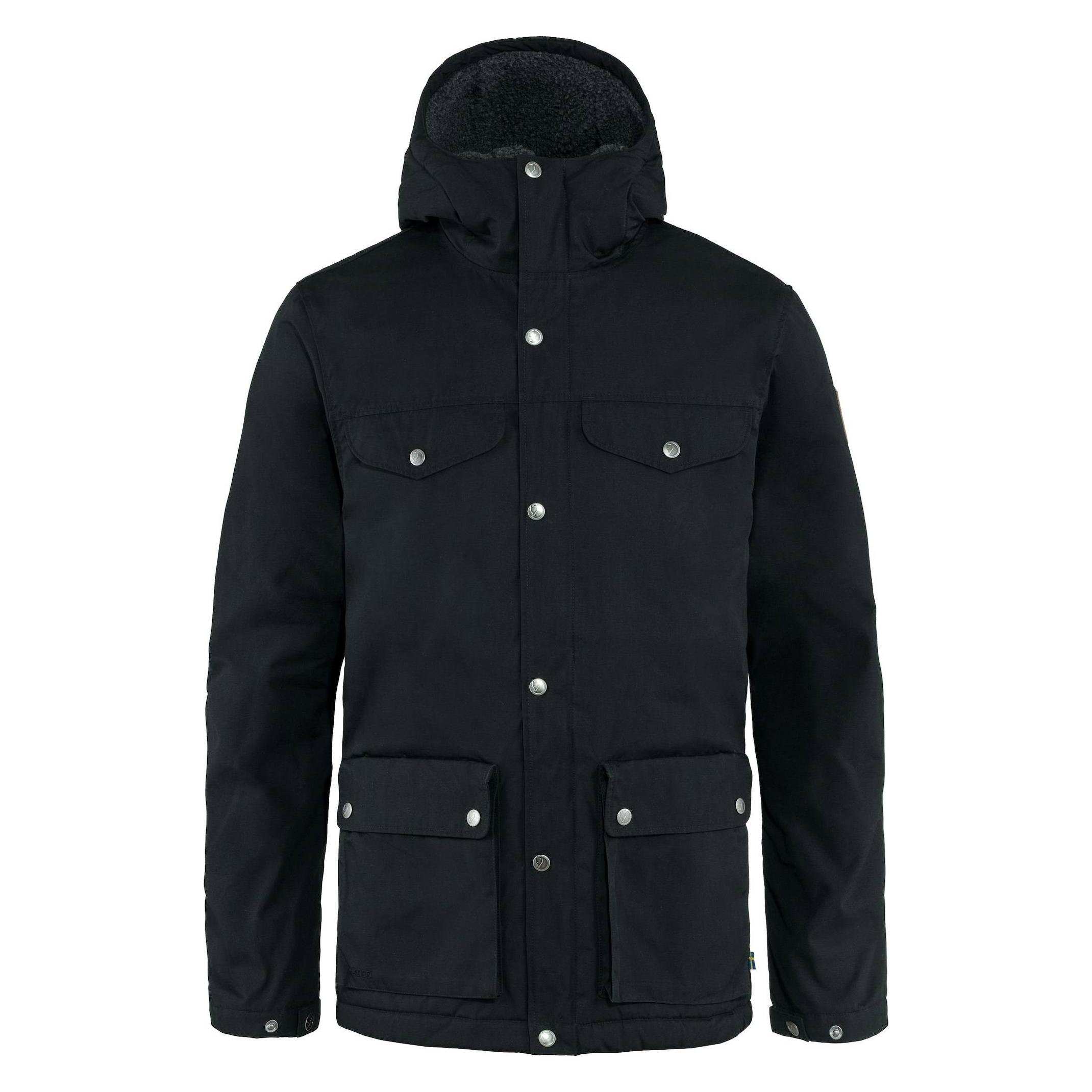 Fjällräven, Herren, Outdoorjacken, Greenland (L), Schwarz, L