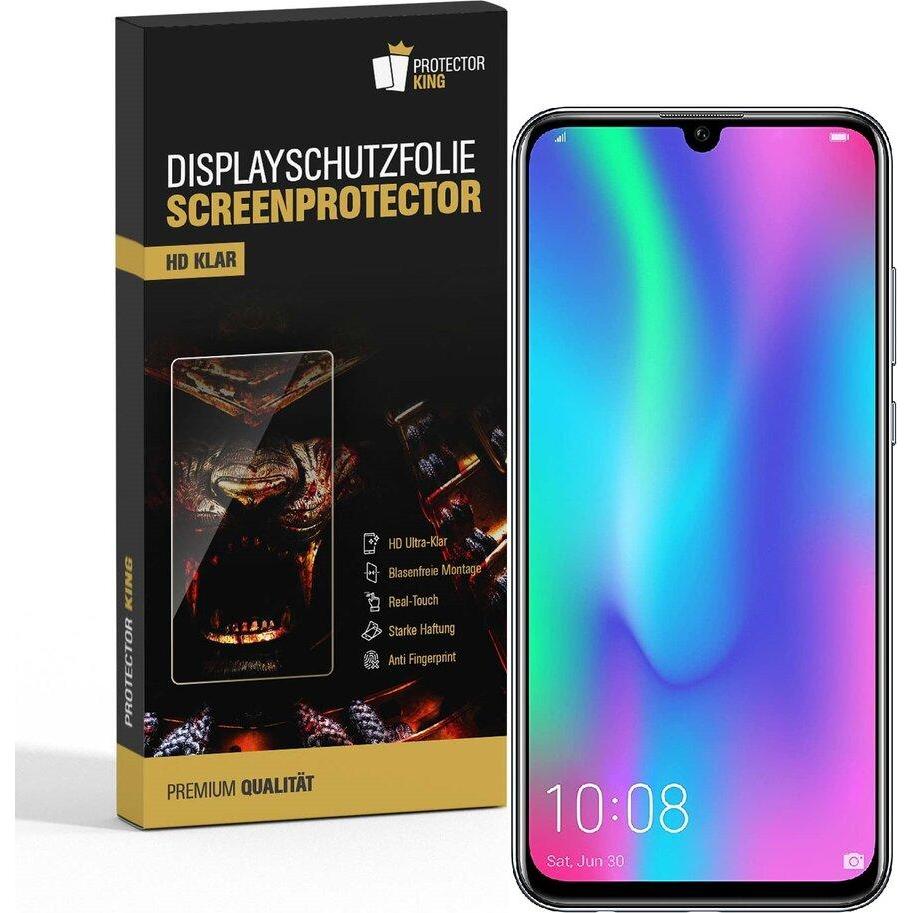 Protectorking 4x Premium Displayschutzfolie 3D KLAR (4 Stück, Honor 10 Lite), Smartphone Schutzfolie