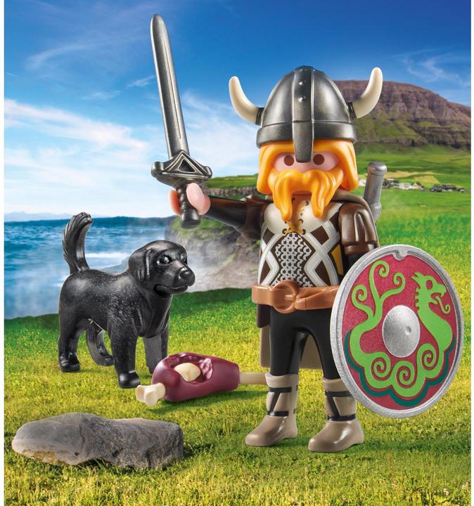 Produktbild Playmobil Wikinger mit Wachhund (71755, Playmobil Special Plus)