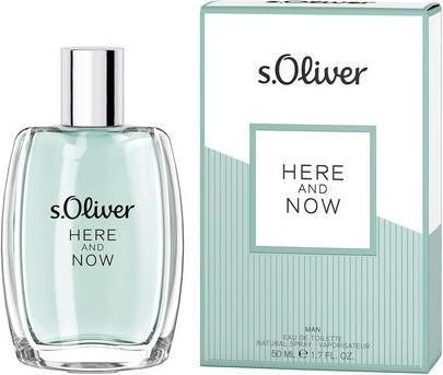 Actual product image S.Oliver Here And Now EDT spray 50ml (Eau de toilette, 50 ml)