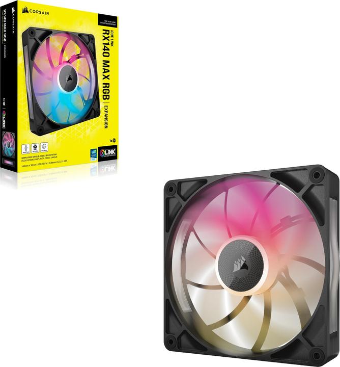Actual product image Corsair iCUE Link RX140 MAX RGB (140 mm, 1x)