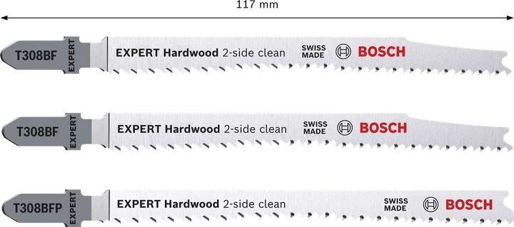 Actual product image Bosch Professional Zubehör Expert jigsaw blade set