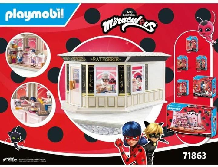 Actual product image Playmobil Miraculous: Französische Bäckerei (71863, Playmobil Miraculous)