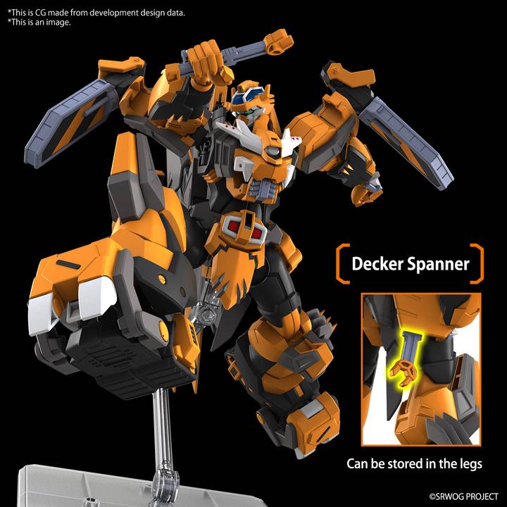 Actual product image Bandai SUPER ROBOT WARS - HG Gunleon - Model Kit